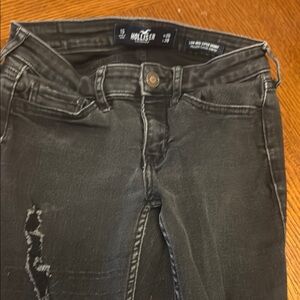 Hollister Women's Black Jeans Sz 1s